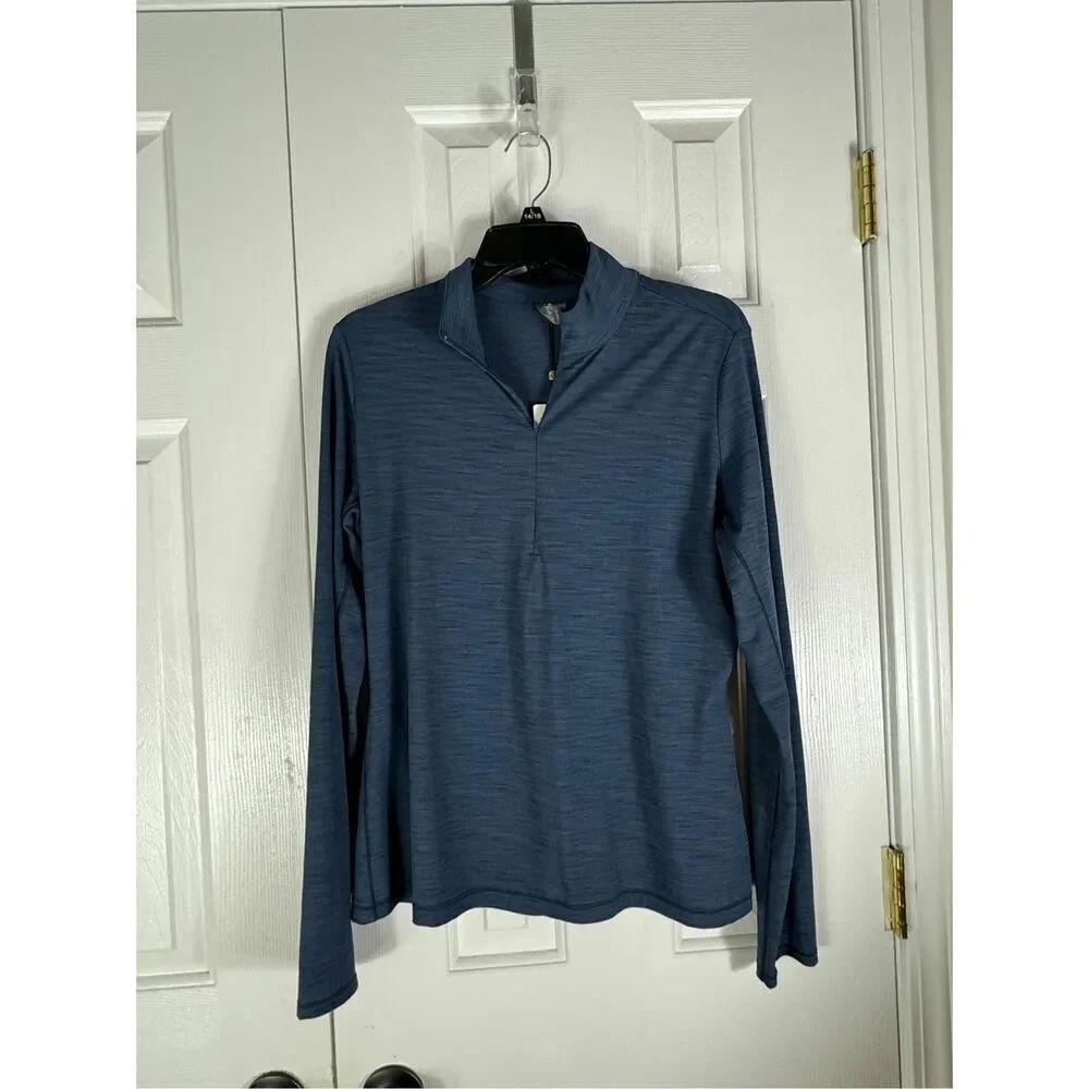 NWT Calia by Carrie Underwood Womens Navy Pullover Size L
